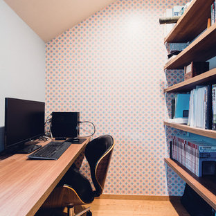 ミッドセンチュリースタイルのおしゃれなホームオフィス 仕事部屋の画像 Houzz