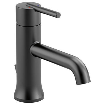 Delta Trinsic Single Handle Bathroom Faucet, Matte Black, 559LF-BLMPU