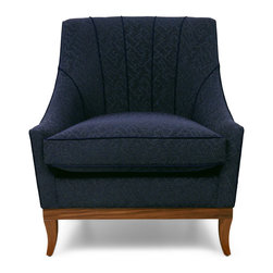 Marlborough Chair in Blue - Armchairs & Accent Chairs