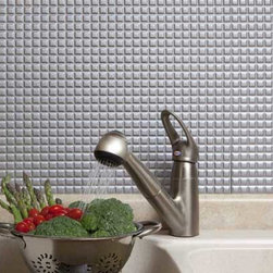 Fasade Square, Argent Silver - Home Decor