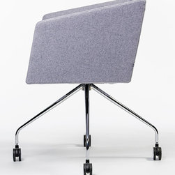 Box 4-Ways Swivel Armchair by B&T - Dining Chairs