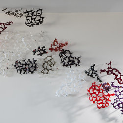 Private Home. Wall installation. Organic structure - Sculptures