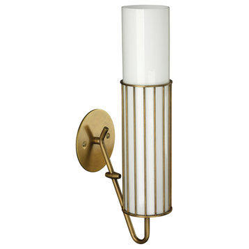 Torino Wall Sconce, Antique Brass