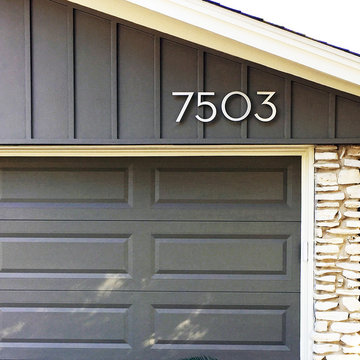 Modern House Numbers