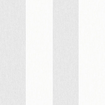 Transform Stripe Gray Peel and Stick Wallpaper