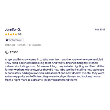 Our Reviews from Local Homeowners