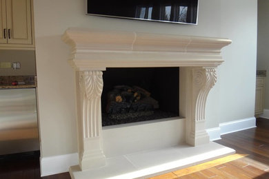Family room - family room idea in Dallas