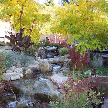 Drilled Fountain Boulder Rocks Pondless waterfeatures
