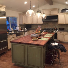painted cabinets