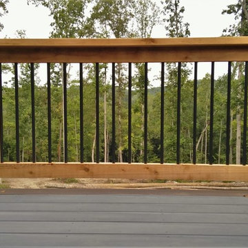 Fortress deck with inlay