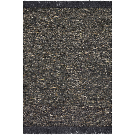 Ellen DeGeneres Crafted by Loloi Charcoal Irvine Rug 3'6"x5'6"