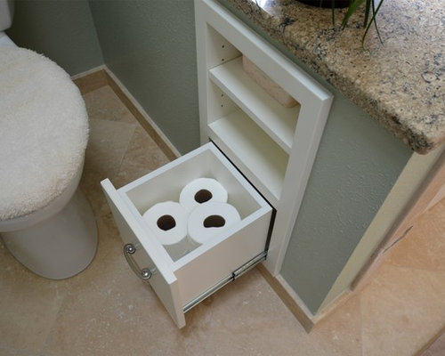 Hidden Toilet Paper | Houzz
