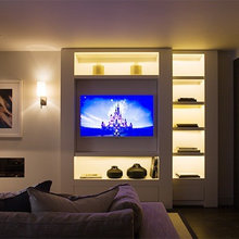tv unit  lighting