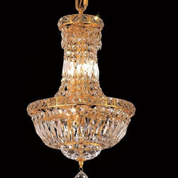 Beautiful Elegant Lighting Tranquil 6 Light Pendant - Lighting