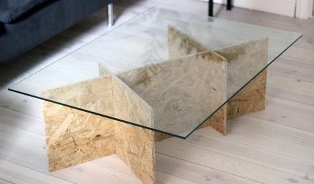 DIY : Une table basse en OSB à fabriquer soi-même
