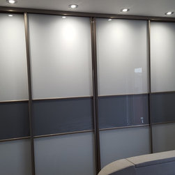 High gloss sliding door wardrobe - Wardrobes and Armoires