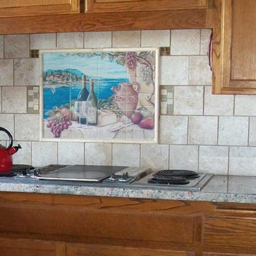Rita Broughton - Kitchen Backsplash Tile Murals