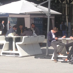 beton_heated benches - Furniture