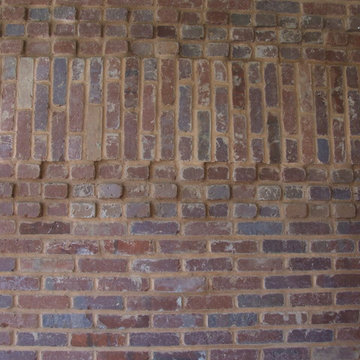 Front Porch Brick Details