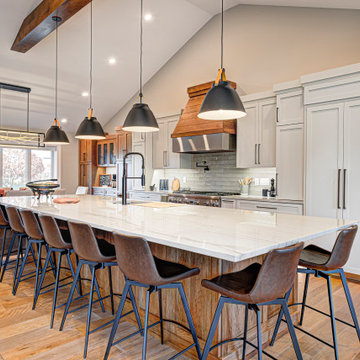 Open Design With Defined Spaces Brings New Possibilities To Greenwood Home