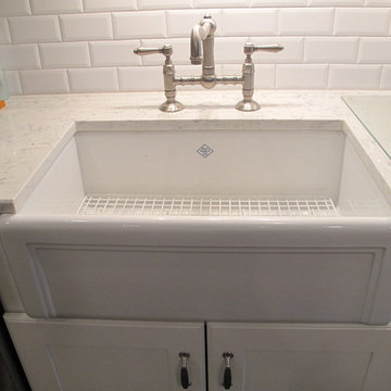 Bright White Kitchen