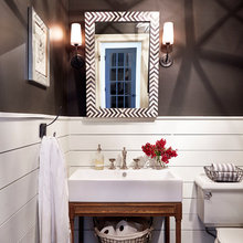 Bathroom wainscoting
