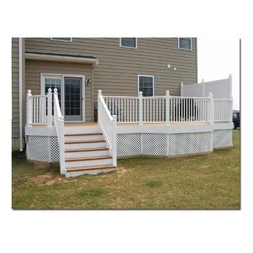 Completed Wood Deck Installation – Ladson, SC