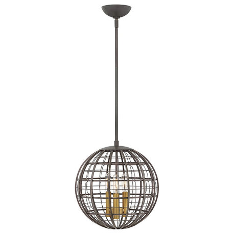 Hinkley Lighting Chandelier Terra in Oiled Bronze, 3514OR