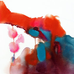 Landslide by Jill Bryant - Paintings
