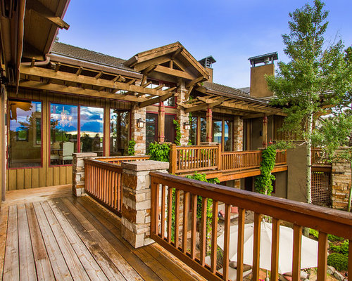 Best Rustic Deck Design Ideas & Remodel Pictures | Houzz