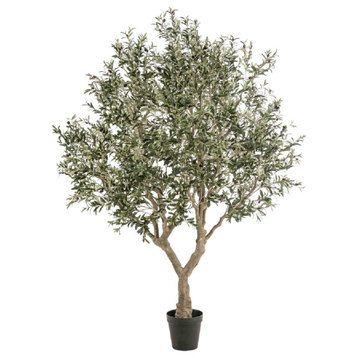 Faux Mediterranean Evergreen Tree | Emerald Olive