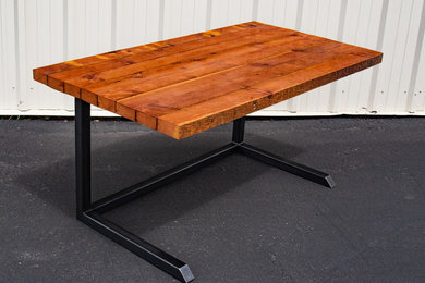 Park City Conference Table, Reclaimed Wood Desk, & Madre Cacao Coffee Table
