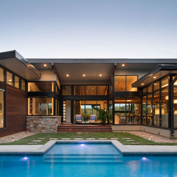 Exterior + Pool