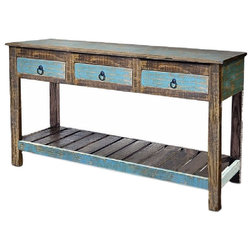 Beach Style Console Tables by Crafters and Weavers