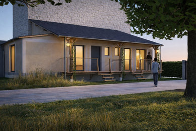 RÉHABILITATION D’UNE ANNEXE EN GITE – GIVERNY