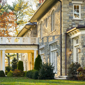 Stone Sophistication in Belle Haven, Greenwich, CT