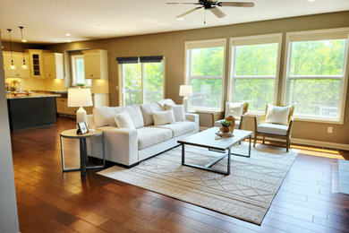 Living room - living room idea in Minneapolis