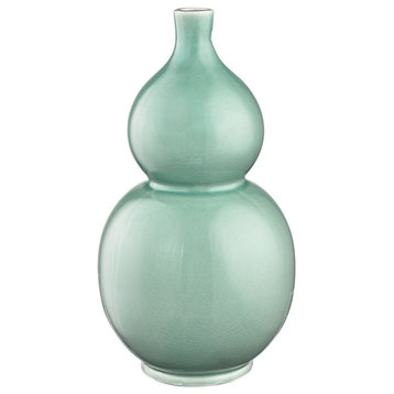 Dundas Las - Medium Vase In Mid-Century Modern Style-14.25 Inches Tall and 7.75