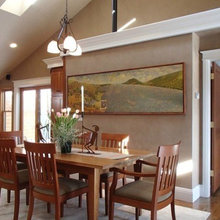varied ceiling heights/trim