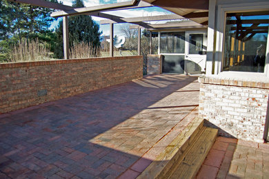 Example of a trendy patio design in Denver