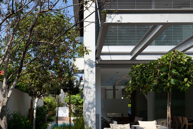 Inspiration for a modern exterior home remodel in Other