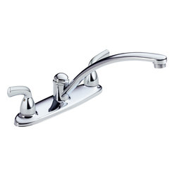 Delta Foundations&reg; Two Handle Kitchen Faucet - Kitchen Faucets
