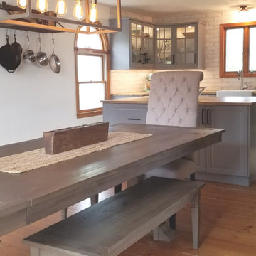 Farmhouse Kitchen at the Lake | Before & After