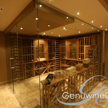Collector’s Edition - Traditional Wood Wine Storage by Genuwine Cellars