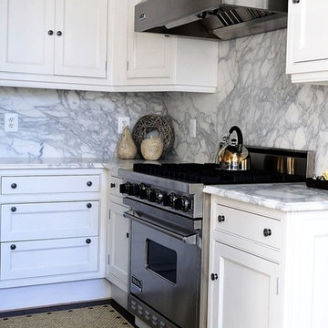 Bethesda MD - Calacatta Gold Marble Kitchen
