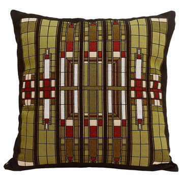 Louis Sullivan Skylight Tapestry Pillow