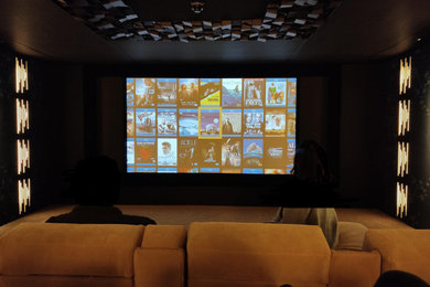 Basement Cinema with 9.2.2 Dolby Atmos Surround Sound