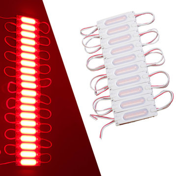 Storefront LED Light, Red, 10ft With Power Supply