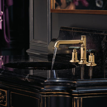 Invari - Luxury Bathroom with Black Sink