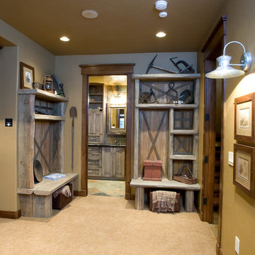 Reclaimed Bunk room